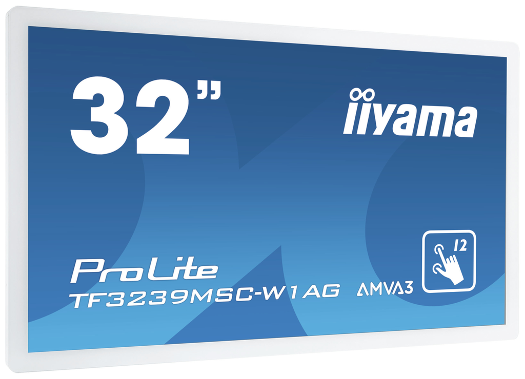 Iiyama ProLite TF3239MSC-W1AG - 80 cm (31.5 Zoll) - 500 cd/m² - Full HD - LED - 16:9 - 1920 x 1080 Pixel