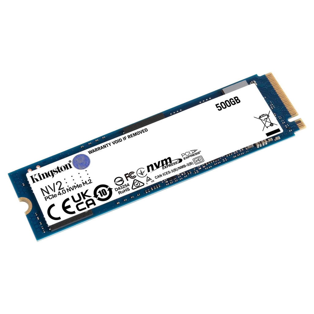 Kingston 500 GB SSD Kingston NV2 M.2 2280 PCIe 4.0 NVMe[R3500/W2100] - Solid State Disk - NVMe