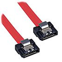 Lindy Internes SATA - Kabel mit extrem kurzen Latch-Steckern