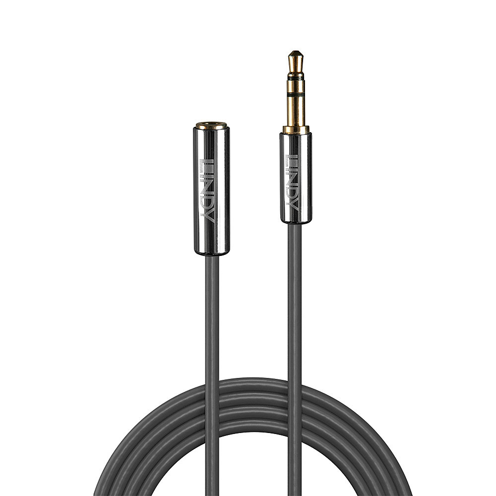 Lindy 35330 Audio-Kabel 5 m 3.5mm Anthrazit
