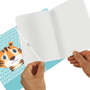 Herlitz Notizheft flex A5 40 Bl. Punkt. Cute Animals Tiger