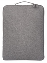 Manhattan Seattle Notebook Sleeve 15,6" - Schutzhülle für Notebooks bis zu 15,6" - Top Load - Premiumpolsterung - wasserfest - ein Innenfach - ein Frontfach - anthrazit - Schutzhülle - 39,6 cm (15.6 Zoll) - 260 g