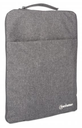 Manhattan Seattle Notebook Sleeve 15,6" - Schutzhülle für Notebooks bis zu 15,6" - Top Load - Premiumpolsterung - wasserfest - ein Innenfach - ein Frontfach - anthrazit - Schutzhülle - 39,6 cm (15.6 Zoll) - 260 g