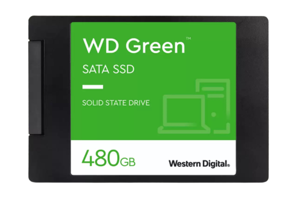WD SSD Green 480GB 2.5 7mm SATA Gen 4 - Solid State Disk - Serial ATA