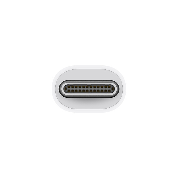 Apple MMEL2ZM/A - Thunderbolt 3 (USB-C) - Thunderbolt 2 - Weiß - 1 Stück(e)