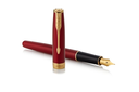 Parker 1931473 - Schwarz - Gold - Rot - Blau - Gold - Lack - Rundspitze - Vergoldete Stahl - Fein