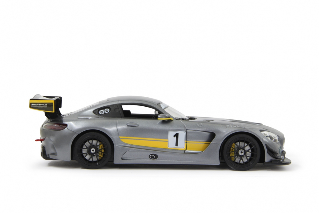 JAMARA Mercedes AMG GT3 Performance 1:14 27MHz - Sportwagen - Elektromotor - 1:14 - Vormontiert - Grau - Gelb - Mercedes AMG GT3