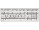 Cherry KC 1000 - Tastatur - Laser - QWERTY - Grau