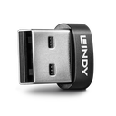 Lindy 41884 - USB A - USB C - Schwarz - Metallisch
