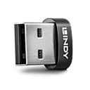 Lindy 41884 - USB A - USB C - Schwarz - Metallisch
