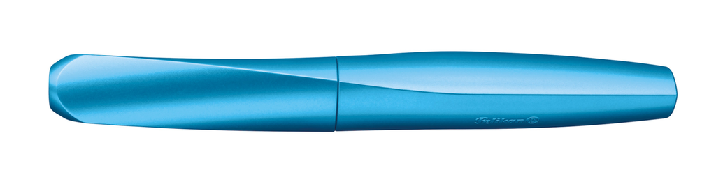 Pelikan vulpen Twist - lichtblauw - Blau - Kartuschenfüllsystem - Blau - Stahl - Medium - Beidhändig