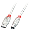 Lindy USB-Kabel - USB (M) bis USB Typ B, 4-polig (M) - 20 cm