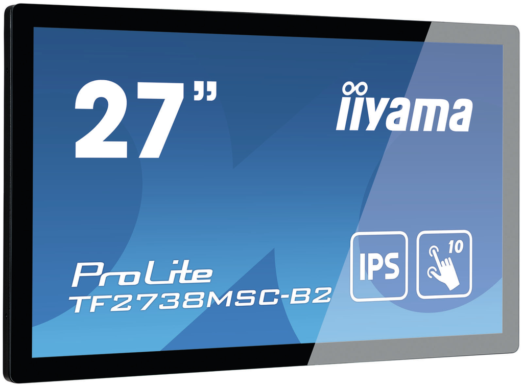 Iiyama ProLite TF2738MSC-B2 - 68,6 cm (27 Zoll) - 500 cd/m² - Full HD - LED - 16:9 - 1920 x 1080 Pixel