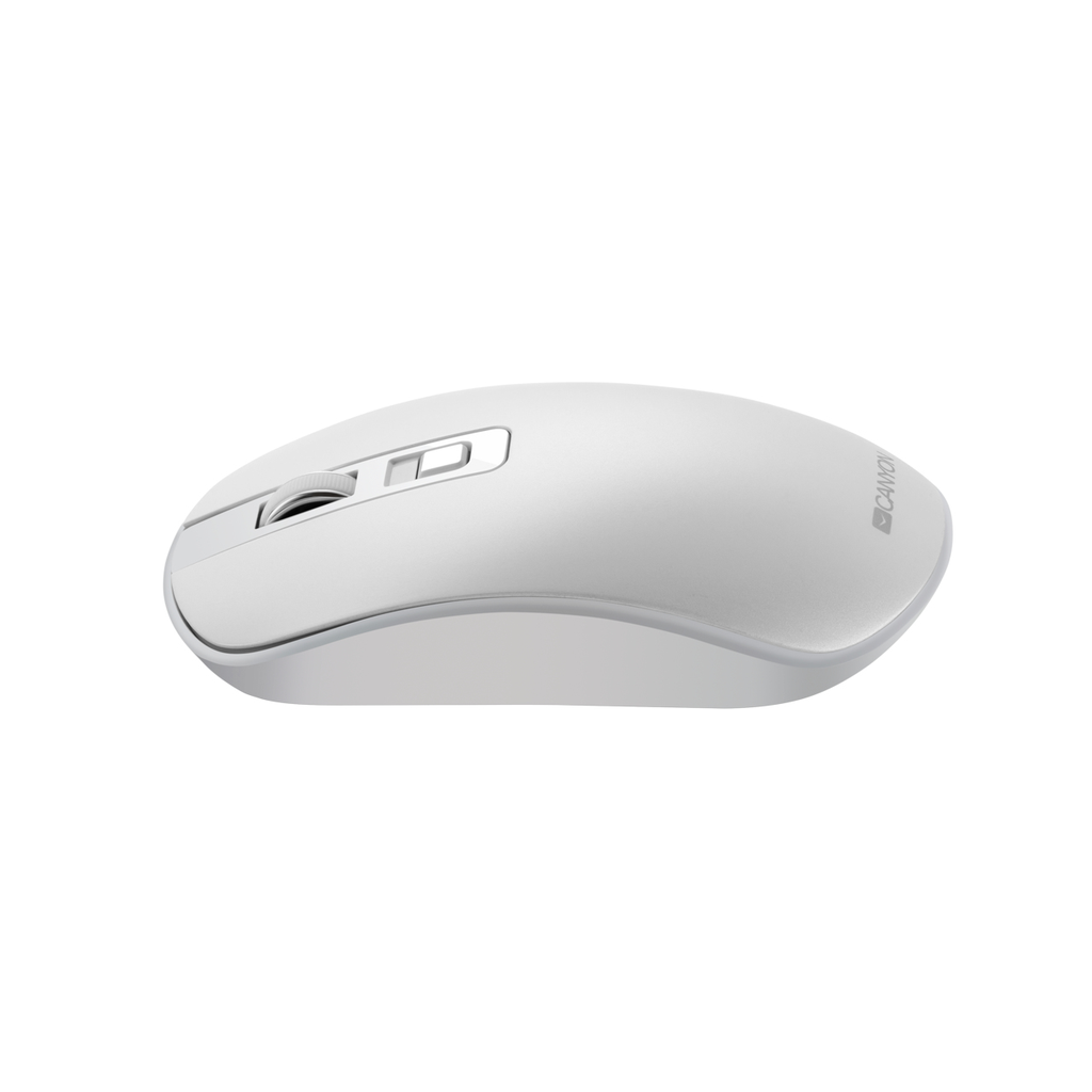 Canyon Rechargeable Wireless mouse white - Maus - 1.600 dpi