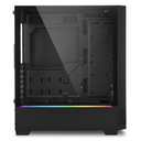 Sharkoon RGB FLOW - Midi ATX Tower - PC - Schwarz - ATX,Micro ATX,Mini-ITX - Multi - 16,5 cm