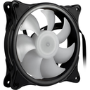 Inter-Tech Argus RS-08 - Ventilator - 12 cm - 1200 RPM - 30 dB - 59,47 m³/h - Schwarz - Weiß