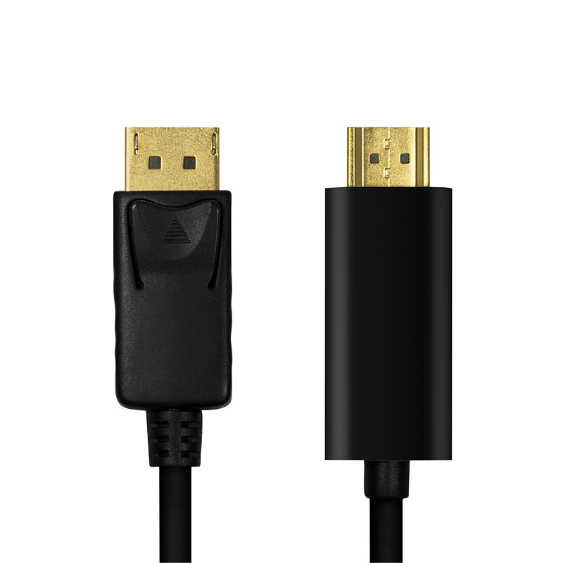 LogiLink CV0126 - 1 m - DisplayPort - HDMI Typ A (Standard) - Männlich - Männlich - Gerade