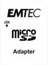 EMTEC Gold+ - Flash-Speicherkarte ( SD-Adapter inbegriffen ) - 128 GB