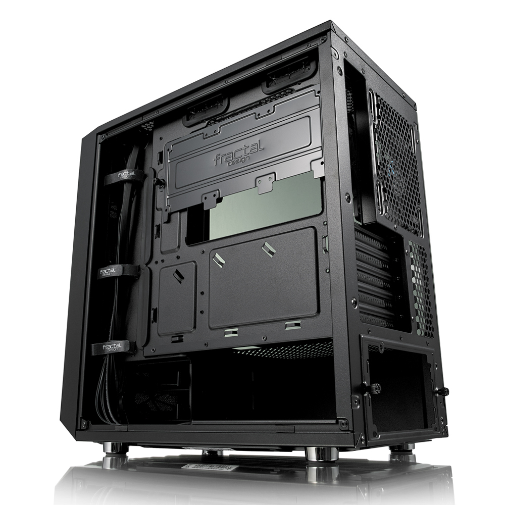 Fractal Design Meshify C Mini – Dark TG - Mini Tower - PC - Schwarz - ITX,Micro ATX - 17,5 cm - 31,5 cm