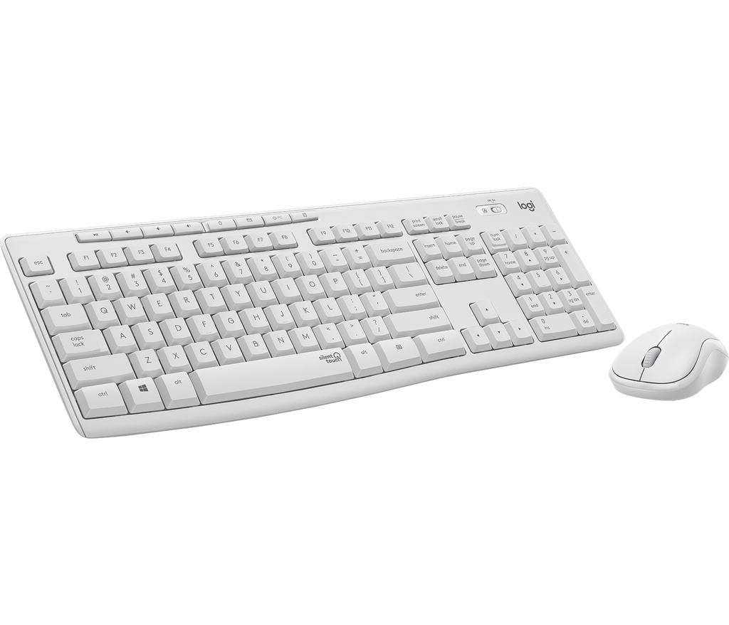 Logitech MK295 - Standard - RF Wireless - QWERTZ - Weiß - Maus enthalten