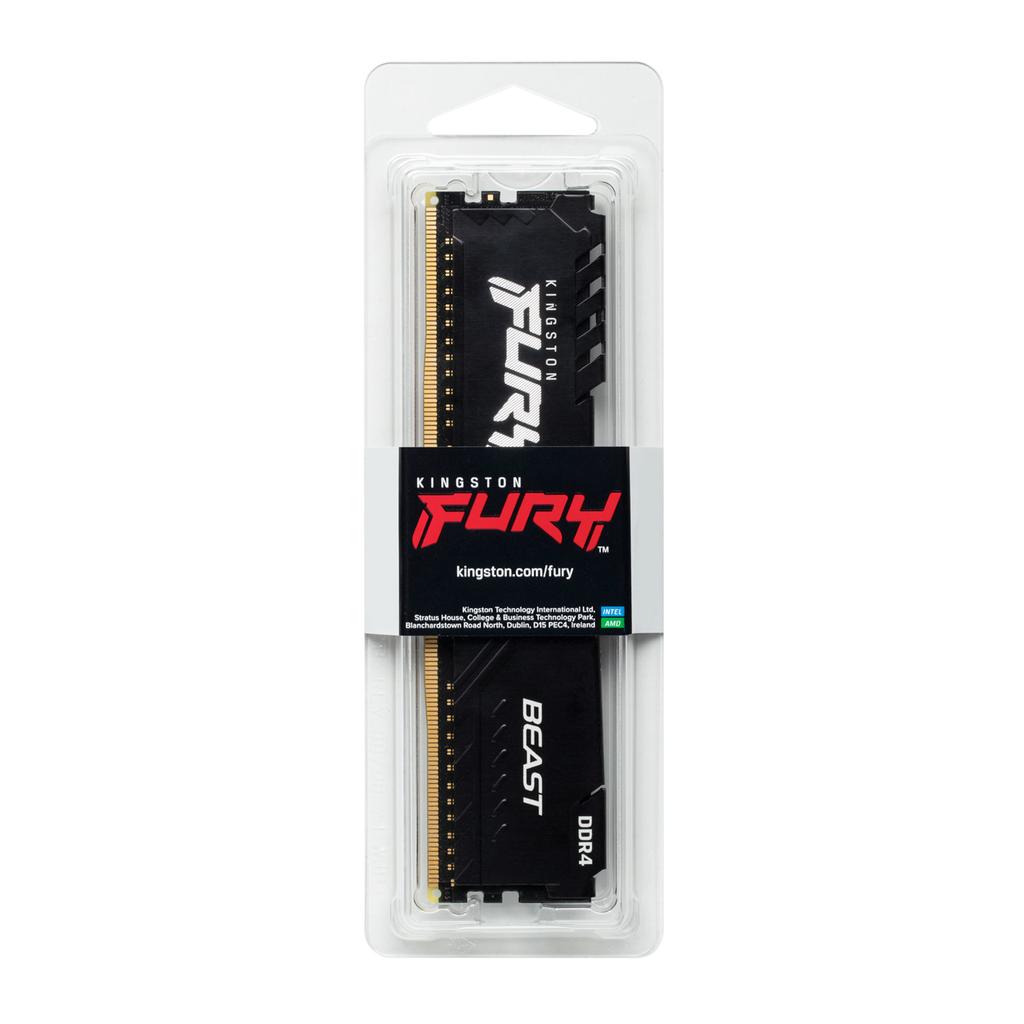 Kingston 40KI3232-1016FB - 32 GB DDR4 3200 CL16 Fury Beast Black - 32 GB - DDR4