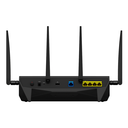 Synology RT2600AC - Wi-Fi 4 (802.11n) - Dual-Band (2,4 GHz/5 GHz) - Eingebauter Ethernet-Anschluss - Schwarz - Tabletop-Router