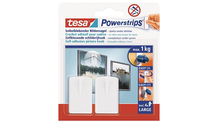 Tesa Powerstrips Bilder-Nagel