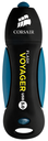 Corsair Voyager 256GB - 256 GB - USB Typ-A - 3.2 Gen 1 (3.1 Gen 1) - 190 MB/s - Kappe - Schwarz - Blau