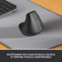 Logitech Lift Right Vertical Ergonomic Mouse - GRAPHITE BLACK - EMEA