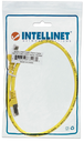 Intellinet Premium Netzwerkkabel - Cat6a - S/FTP - 100% Kupfer - Cat6a-zertifiziert - LS0H - RJ45-Stecker/RJ45-Stecker - 5,0 m - gelb - 5 m - Cat6a - S/FTP (S-STP) - RJ-45 - RJ-45 - Gelb