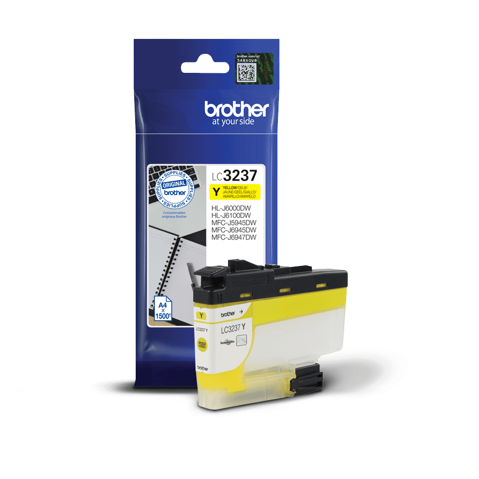 Brother LC-3237Y - Standardertrag - Tinte auf Pigmentbasis - 1500 Seiten - 1 Stück(e)