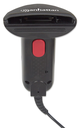 Manhattan CCD Kontakt-Barcodescanner - 60 mm Scanbreite - USB - Tragbares Barcodelesegerät - 1D - CCD - Codabar,Code 11,Code 128,Code 39,Code 93,JAN,MSI,U.P.C. - 6 cm - 100 Auslesungen/Sekunde