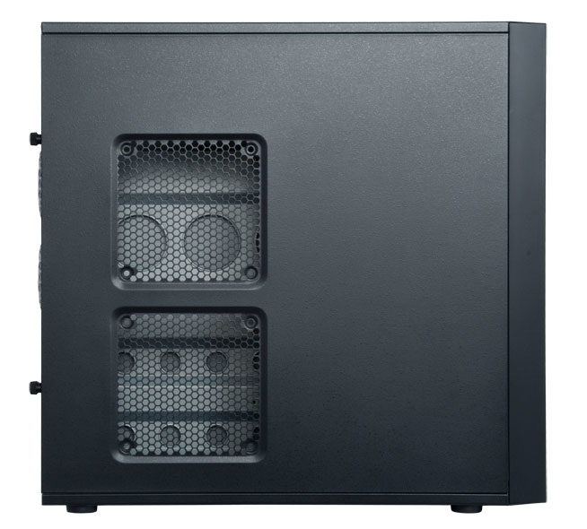 Chieftec CQ-01B-U3-OP - Midi Tower - PC - Schwarz - ATX - micro ATX - Heimbüro - Oben