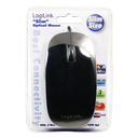 LogiLink ID0063 - Beidhändig - Optisch - USB Typ-A - 1000 DPI - Schwarz