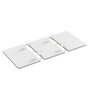 LogiLink EO0038 - 3-geteilte Holztischplatte 1200x600 mm weiß