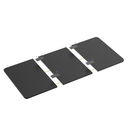 LogiLink EO0039 - 3-geteilte Holztischplatte 1200x600 mm schwarz