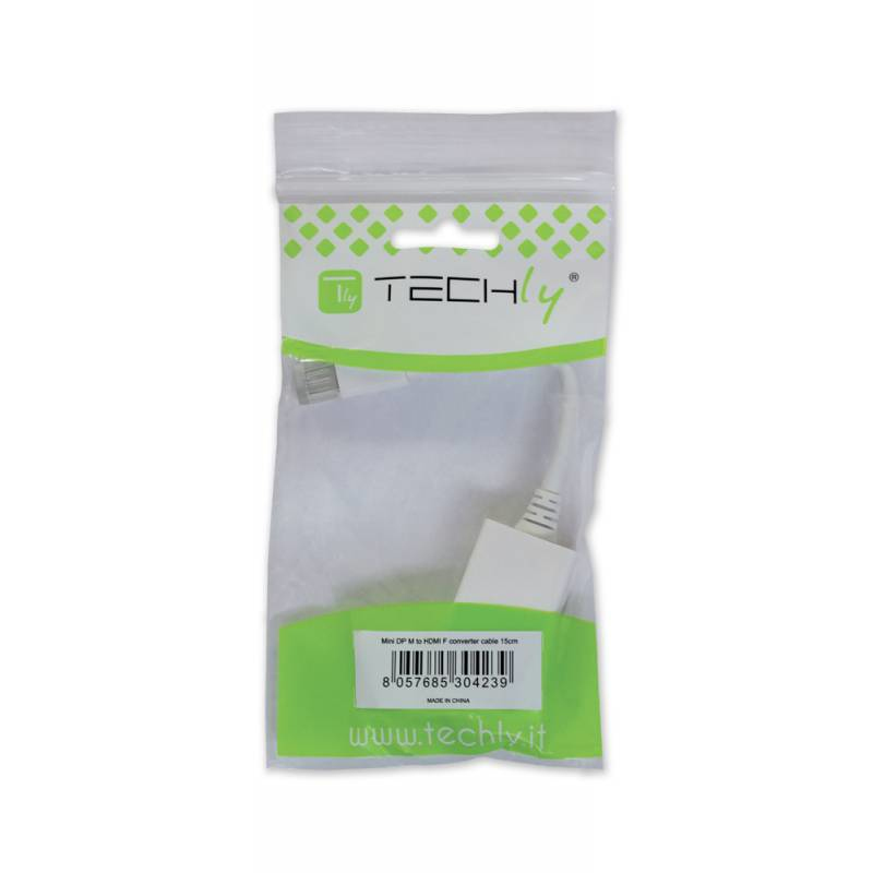 Techly Adapter 3 in 1 Mini DisplayPort (Thunderbolt) auf HDMI / DVI / VGA