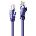 Lindy 48122 1m Cat6 U/UTP (UTP) Violett Netzwerkkabel