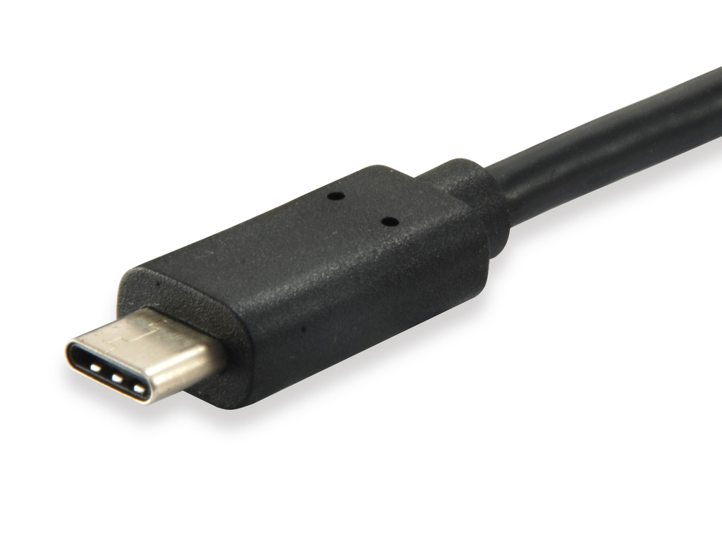 Equip USB 3.0 Typ A auf Typ C Kabel - 0.25m - 0,25 m - USB C - USB A - USB 3.2 Gen 1 (3.1 Gen 1) - 5000 Mbit/s - Schwarz