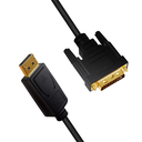 LogiLink CV0131 - 2 m - DisplayPort - DVI - Männlich - Männlich - Gerade