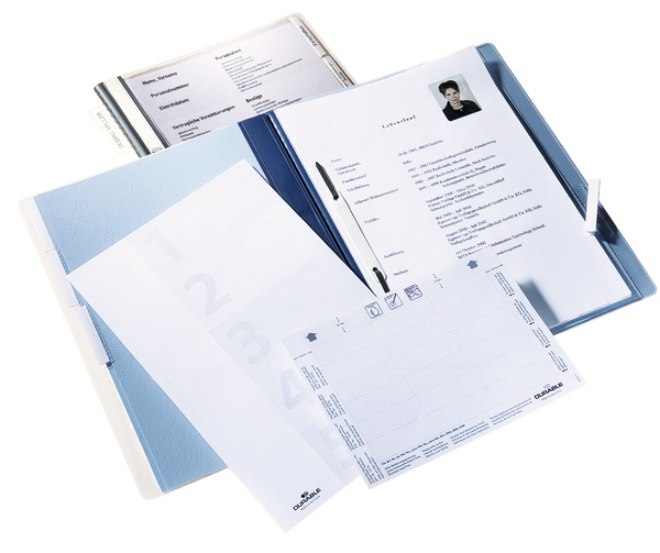 Durable Personnel Folder - Blau - Papier - 1 Stück(e)