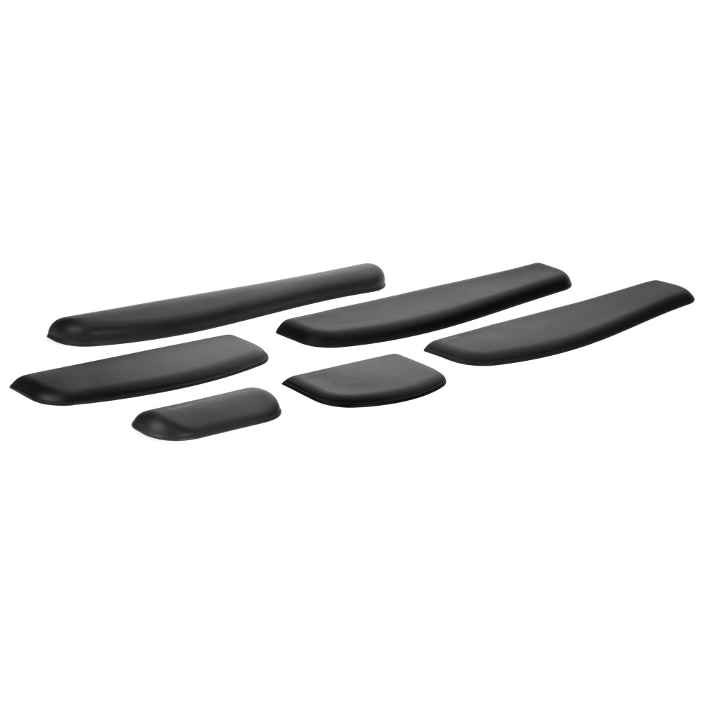 Kensington ErgoSoft™ Handgelenkauflage für flache - kompakte Tastaturen - Schwarz - Taiwan - 281 x 100 x 10 mm - 100 mm - 282 mm - 10 mm