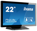 Iiyama ProLite T2234AS-B1 - 54,6 cm (21.5 Zoll) - 305 cd/m² - Full HD - IPS - 16:9 - 1920 x 1080 Pixel