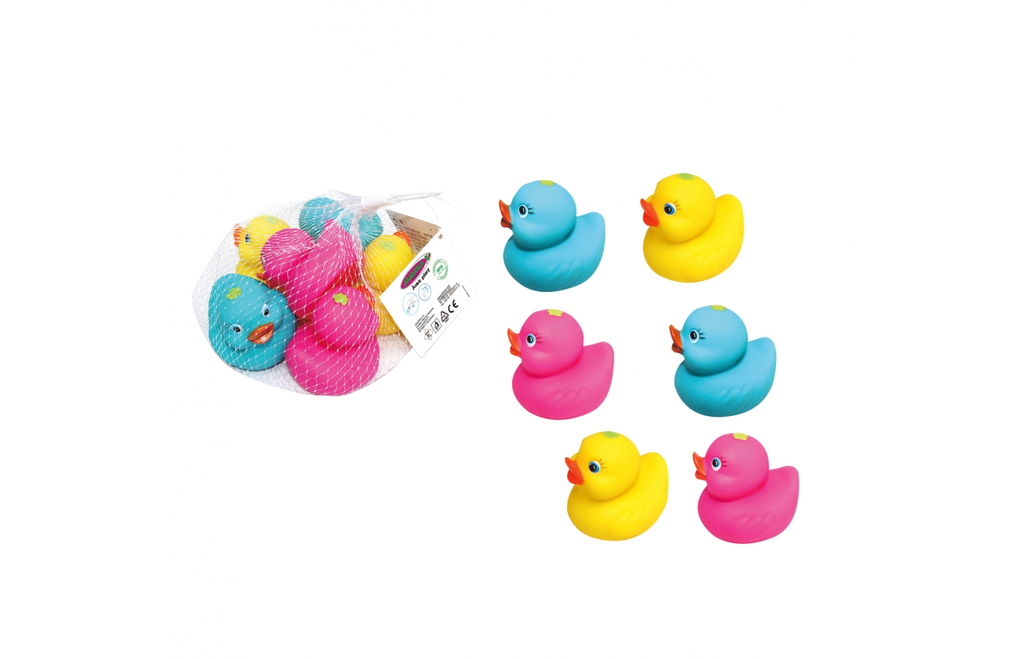 JAMARA Ducks - Badeente aus Gummi - Junge/Mädchen - 0,5 Jahr(e) - Gemischte Farben