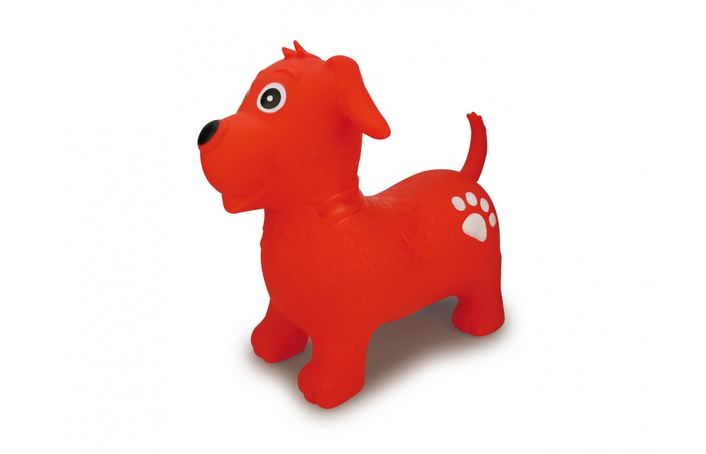 JAMARA Jumping Animal bouncer dog - Trichter Spielzeugtier - Junge/Mädchen - 1 Jahr(e) - Rot - 1,3 kg