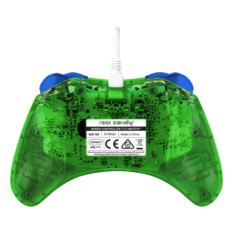 PDP Controller Rock Candy Luigi Time