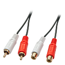 Lindy Premium - Audioverlängerungskabel - RCA (M) bis RCA (W)