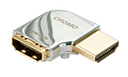 Lindy CROMO - Rechtwinkliger Adapter - HDMI