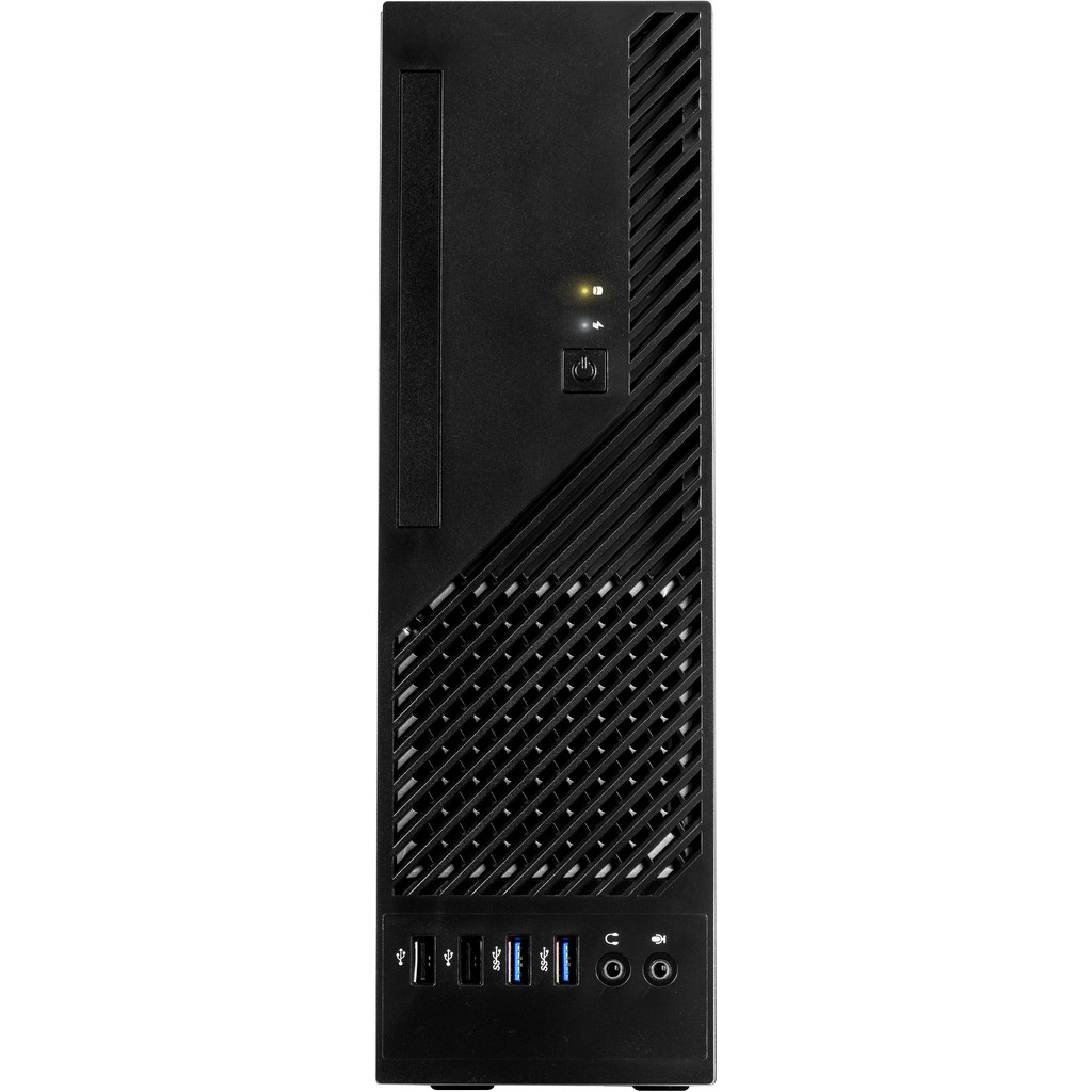 Inter-Tech Geh S-301 Desktop mit 8 Liter Volumen schwarz - Desktop - Micro/Mini/Flex-ATX