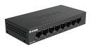 D-Link DGS-108GL - Unmanaged - Gigabit Ethernet (10/100/1000)